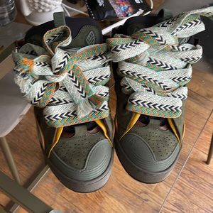 Lanvin sneakers with box and dust bags